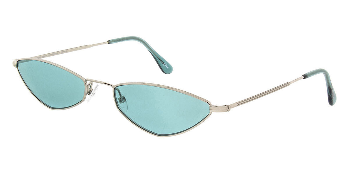 Andy Wolf® Eliza Sun AW Eliza Sun D 57 - Silver/Teal D Sunglasses