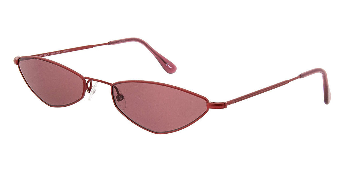 Andy Wolf® Eliza Sun AW Eliza Sun E 57 - Red E Sunglasses