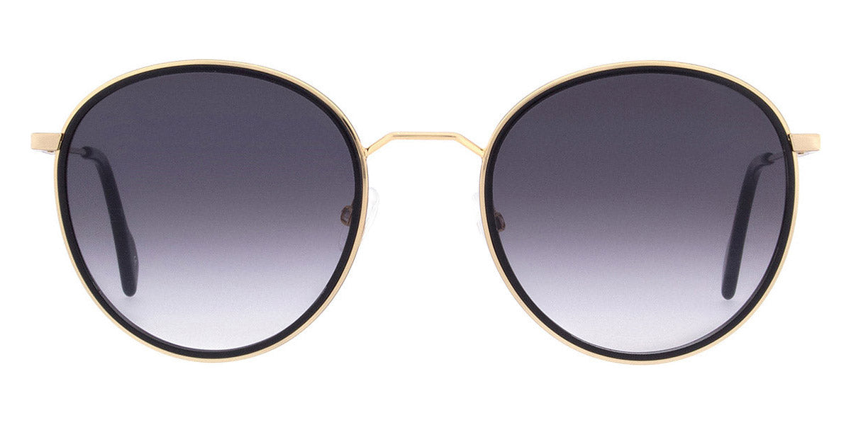 Andy Wolf® Evan Sun AW Evan Sun 01 51 - Gold/Black 01 Sunglasses