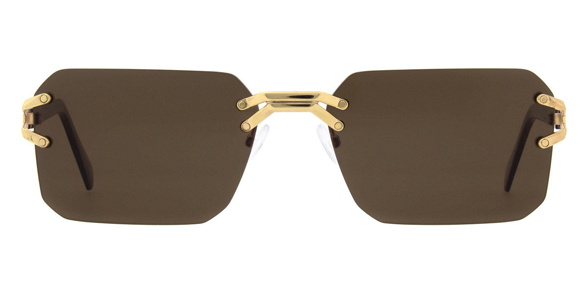 Andy Wolf® Exosat Sun AW Exosat Sun 06 60 - Gold/Brown Sunglasses