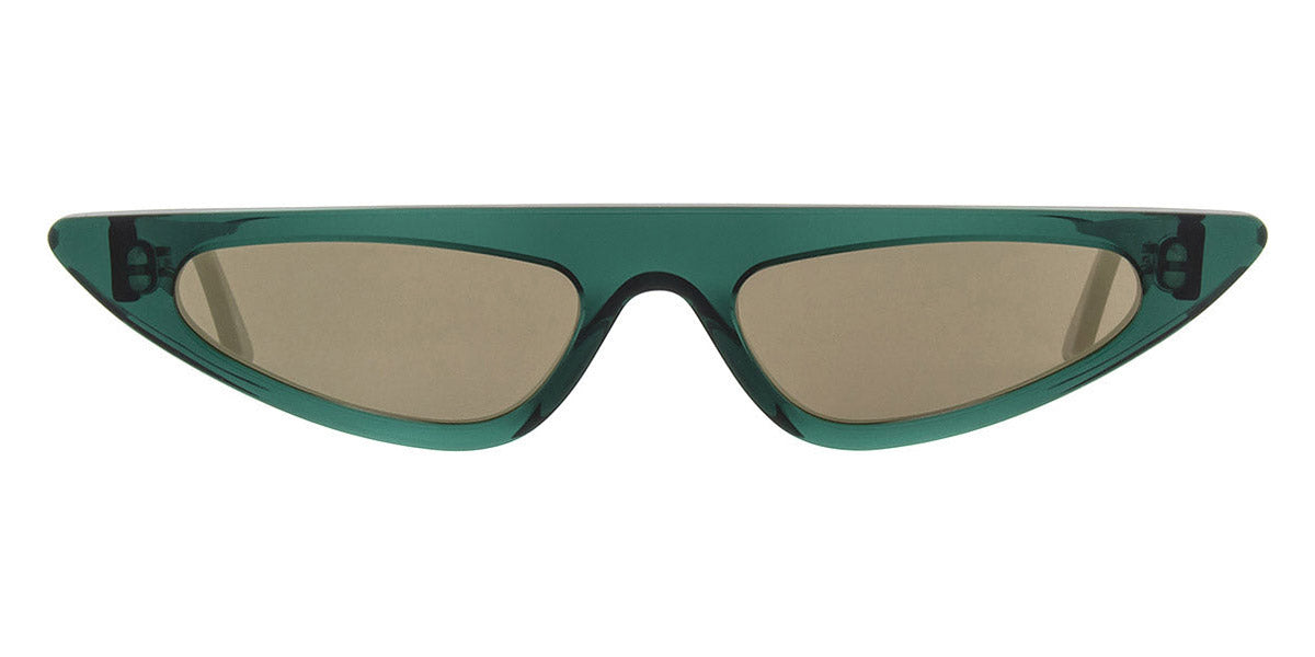 Andy Wolf® Florence Sun AW Florence Sun C 53 - Green/Gold C Sunglasses