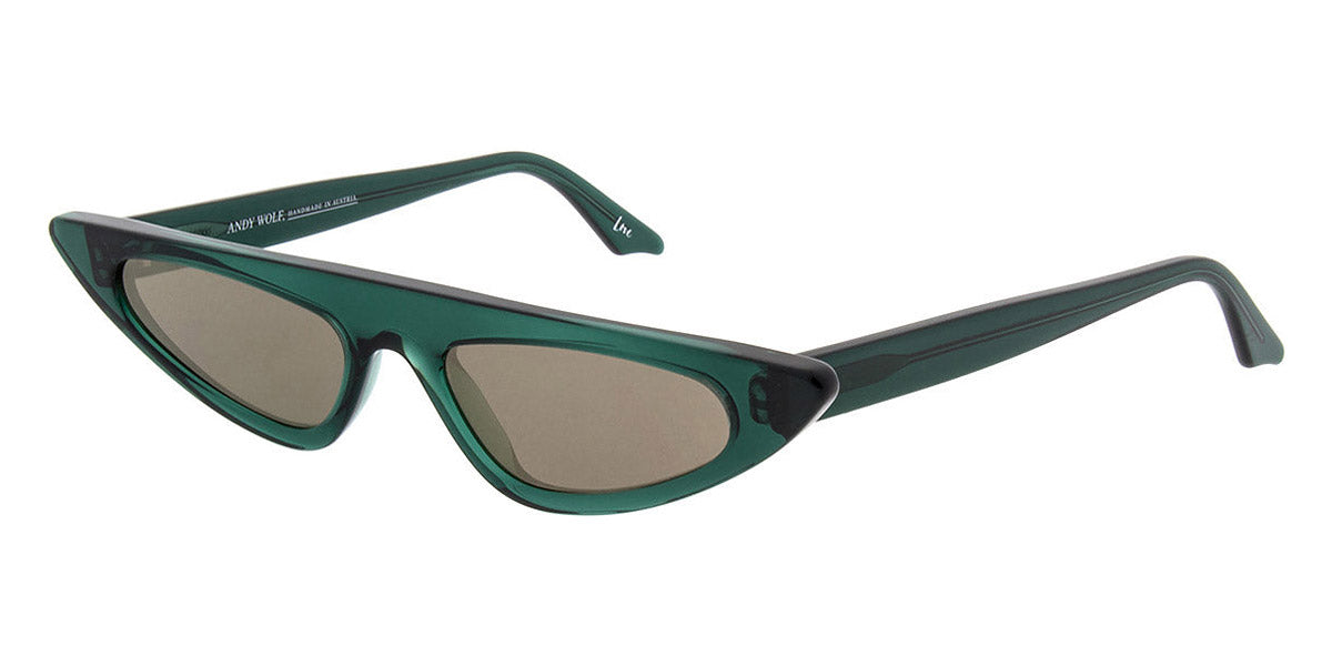 Andy Wolf® Florence Sun AW Florence Sun C 53 - Green/Gold C Sunglasses