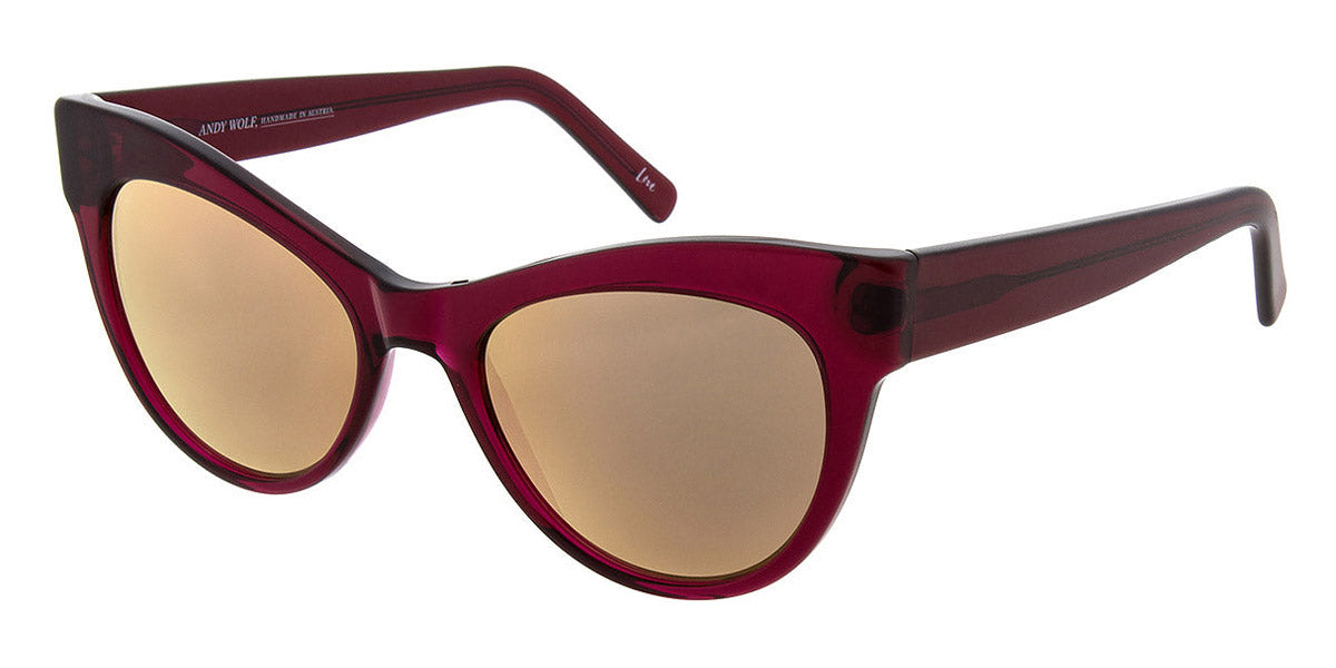 Andy Wolf® Francoise Sun AW Francoise Sun C 54 - Red C Sunglasses