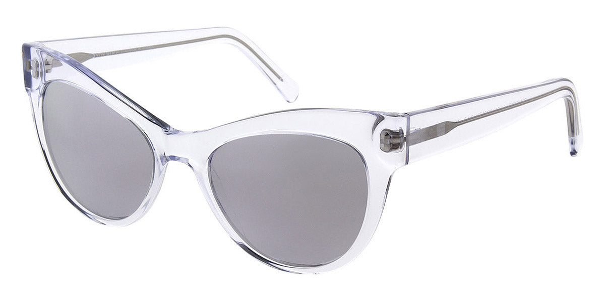 Andy Wolf® Francoise Sun AW Francoise Sun E 54 - Crystal E Sunglasses