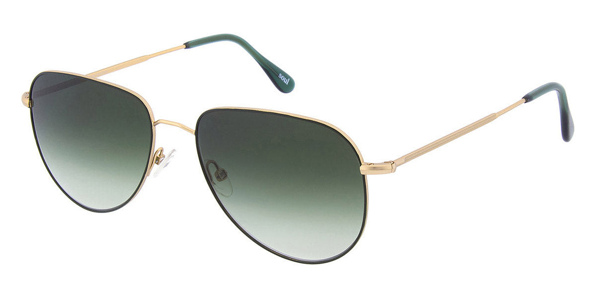 Andy Wolf® Gianni Sun AW Gianni Sun 05 55 - Gold/Green 05 Sunglasses