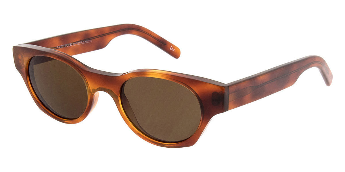 Andy Wolf® Gideon Sun AW Gideon Sun B 46 - Orange/Brown B Sunglasses