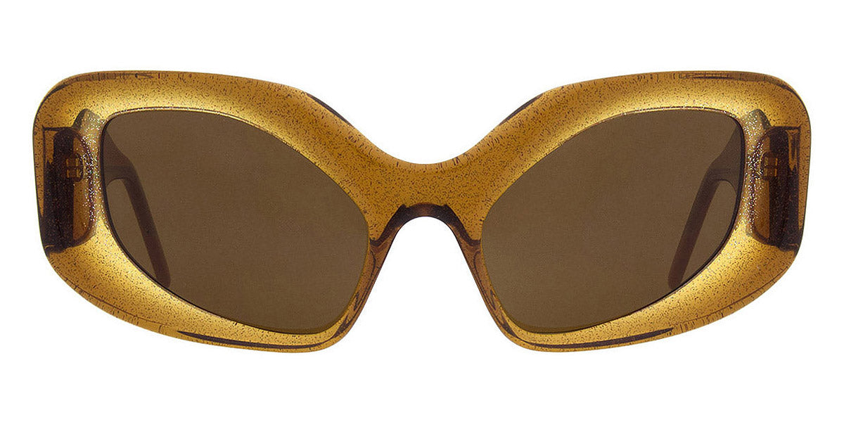 Andy Wolf® Glimmer Sun AW Glimmer Sun A 57 - Brown/Gold Sunglasses