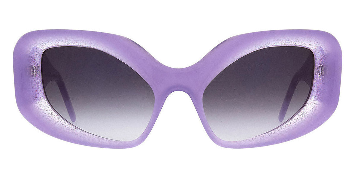 Andy Wolf® Glimmer Sun AW Glimmer Sun B 57 - Violet/Grey Sunglasses