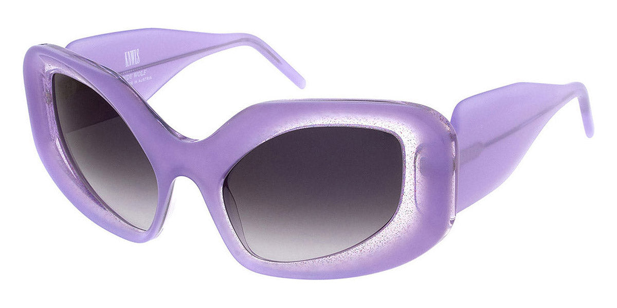 Andy Wolf® Glimmer Sun AW Glimmer Sun B 57 - Violet/Grey Sunglasses