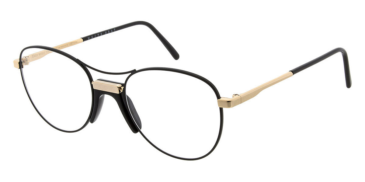 Andy Wolf® Goldner AW Goldner A 52 - Gold/Black A Eyeglasses