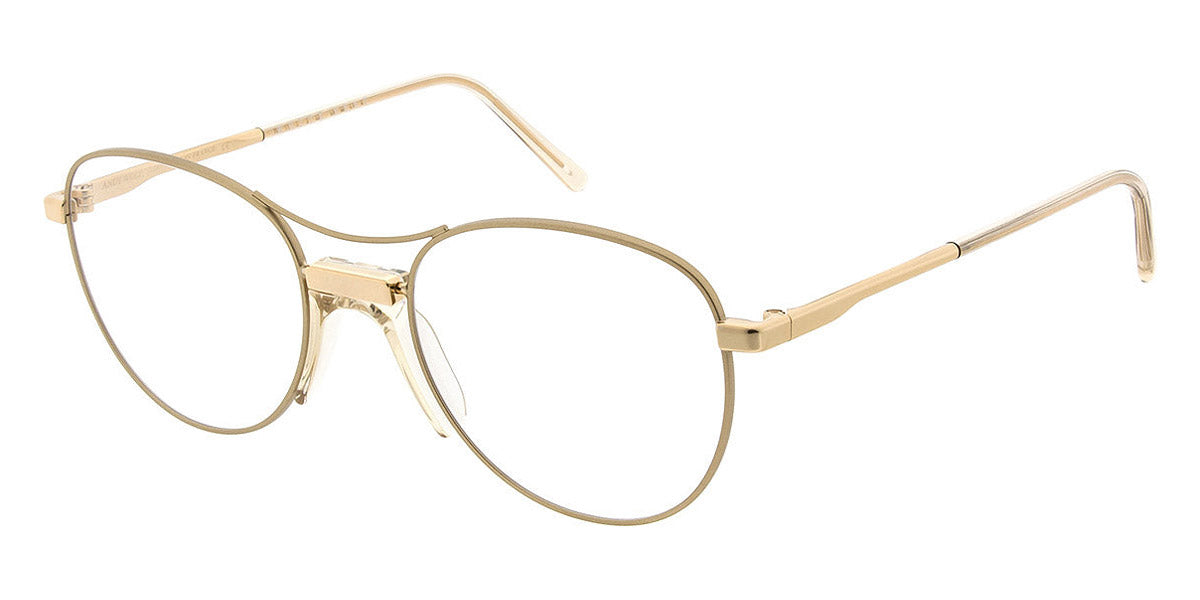 Andy Wolf® Goldner AW Goldner D 52 - Gold/Brown D Eyeglasses