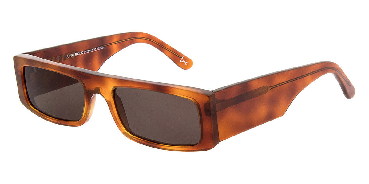 Andy Wolf® Hume Sun AW Hume Sun B 53 - Orange/Brown B Sunglasses