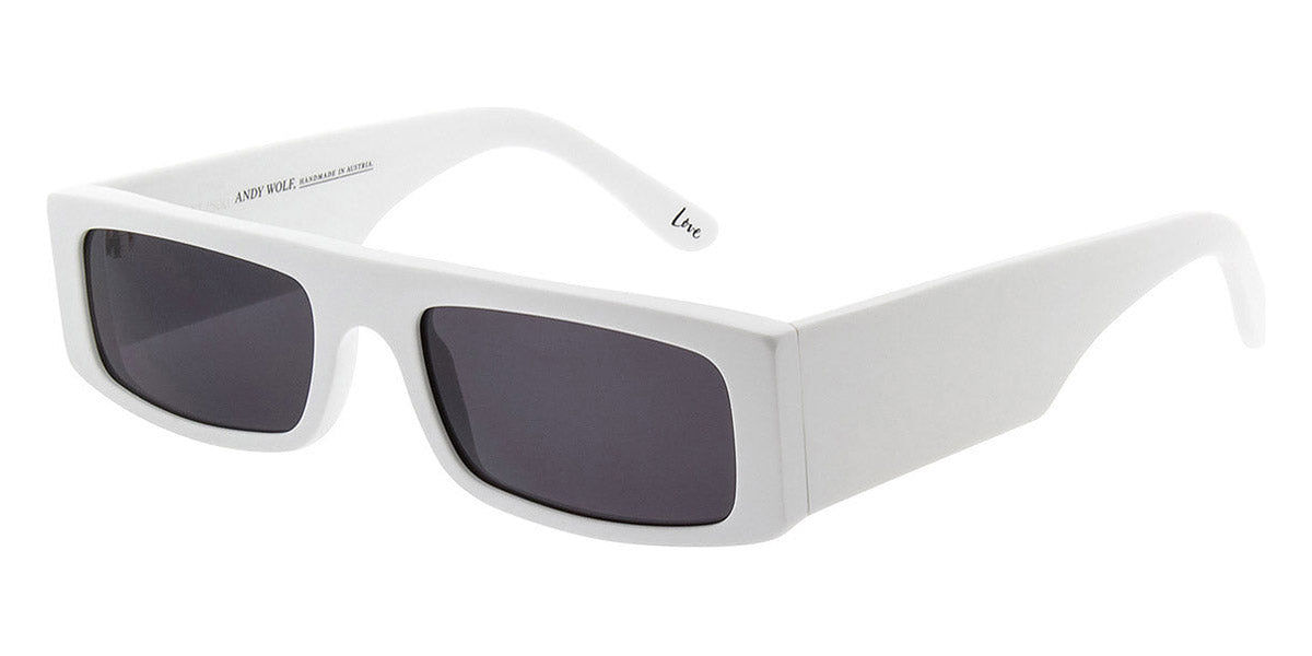 Andy Wolf® Hume Sun AW Hume Sun C 53 - White/Gray C Sunglasses