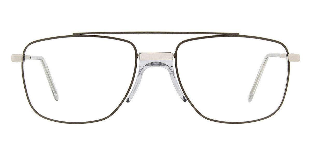 Andy Wolf® Kolbe AW Kolbe E 55 - Gray/Silver E Eyeglasses