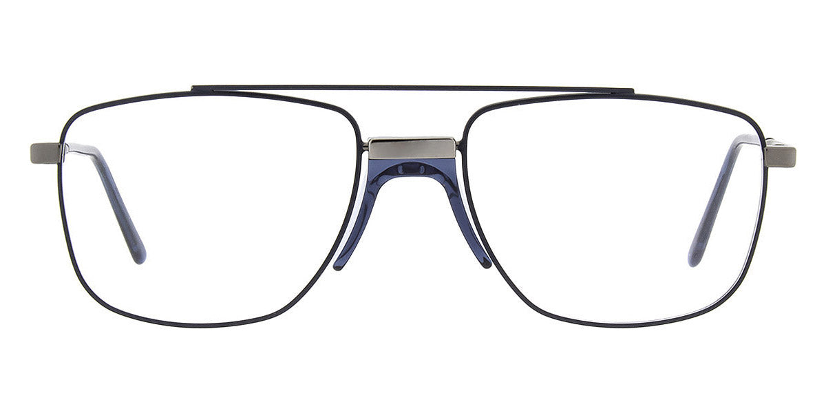 Andy Wolf® Kolbe AW Kolbe F 55 - Silver/Blue F Eyeglasses