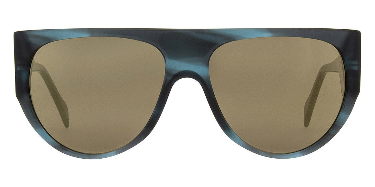 Andy Wolf® Kurt Sun AW Kurt Sun D 57 - Teal D Sunglasses