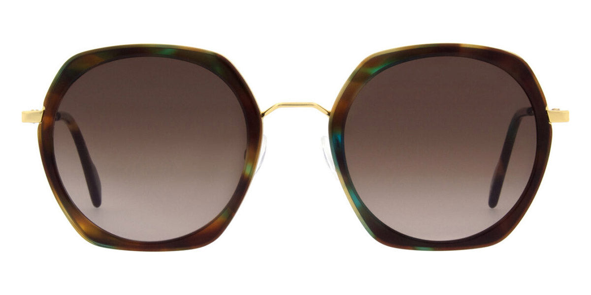 Andy Wolf® Myrtle Sun AW Myrtle Sun 03 50 - Green/Brown Sunglasses