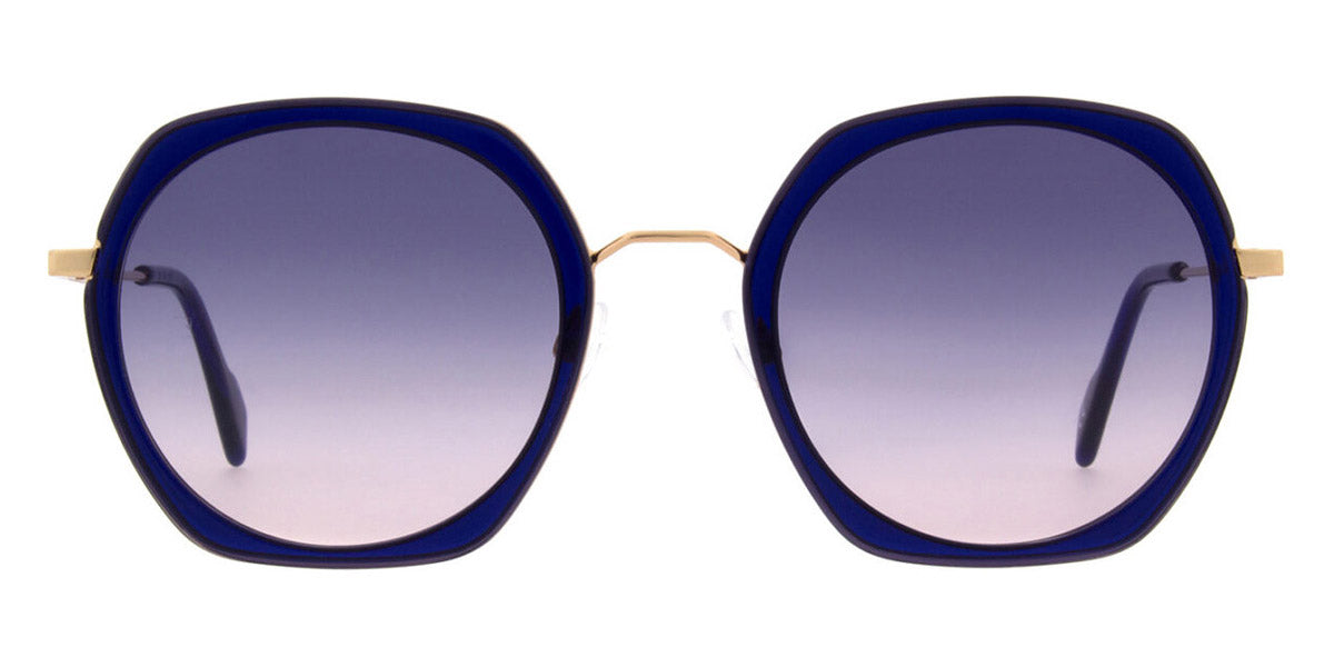 Andy Wolf® Myrtle Sun AW Myrtle Sun 04 50 - Blue/Rosegold Sunglasses