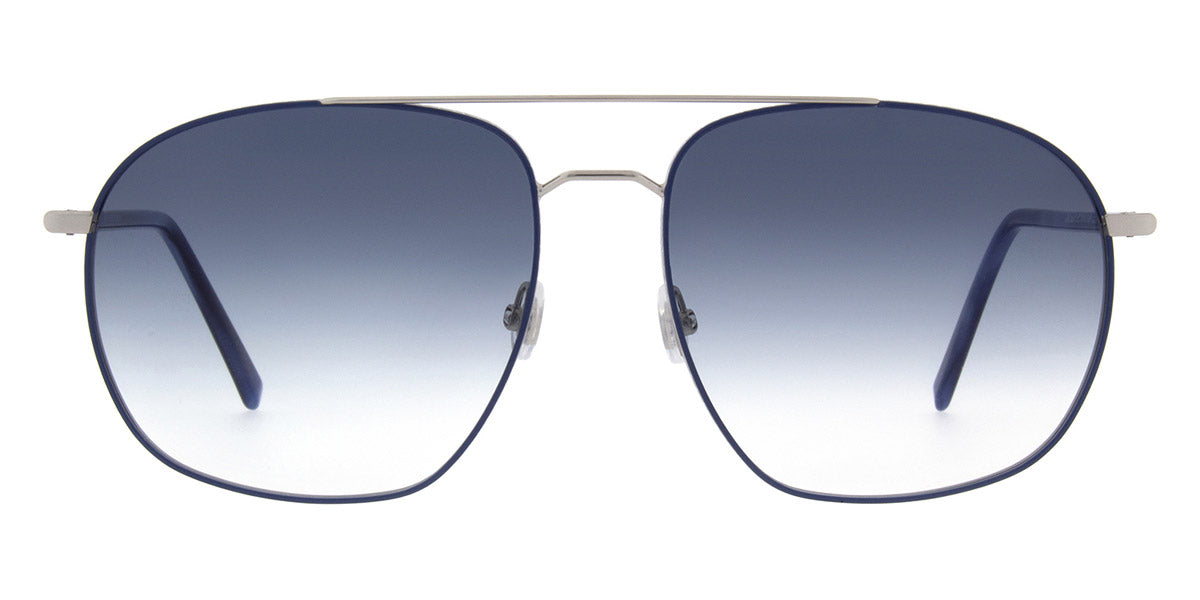 Andy Wolf® Oak Sun AW Oak Sun 05 59 - Silver/Blue Sunglasses