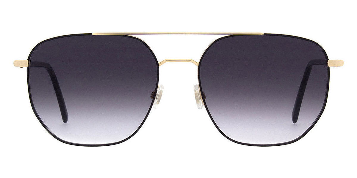 Andy Wolf® Privet AW Privet Sun 01 56 - Gold/Black Sunglasses