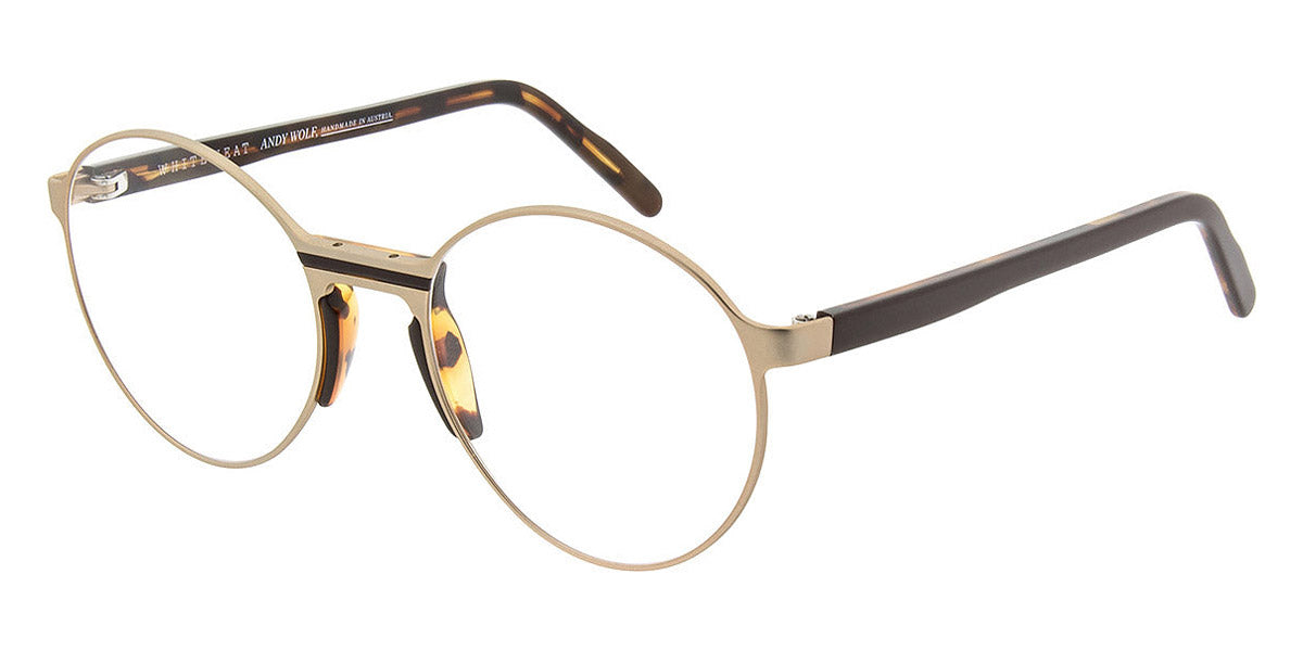 Andy Wolf® Sands AW Sands B 53 - Gold/Brown B Eyeglasses