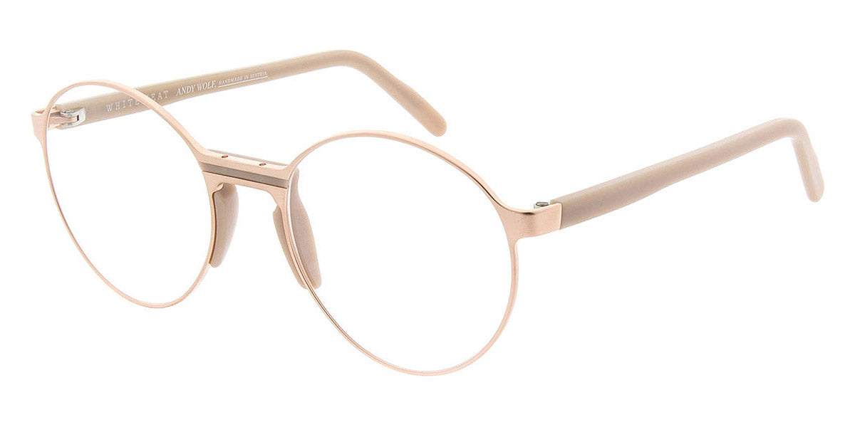 Andy Wolf® Sands AW Sands D 53 - Rosegold/Beige D Eyeglasses