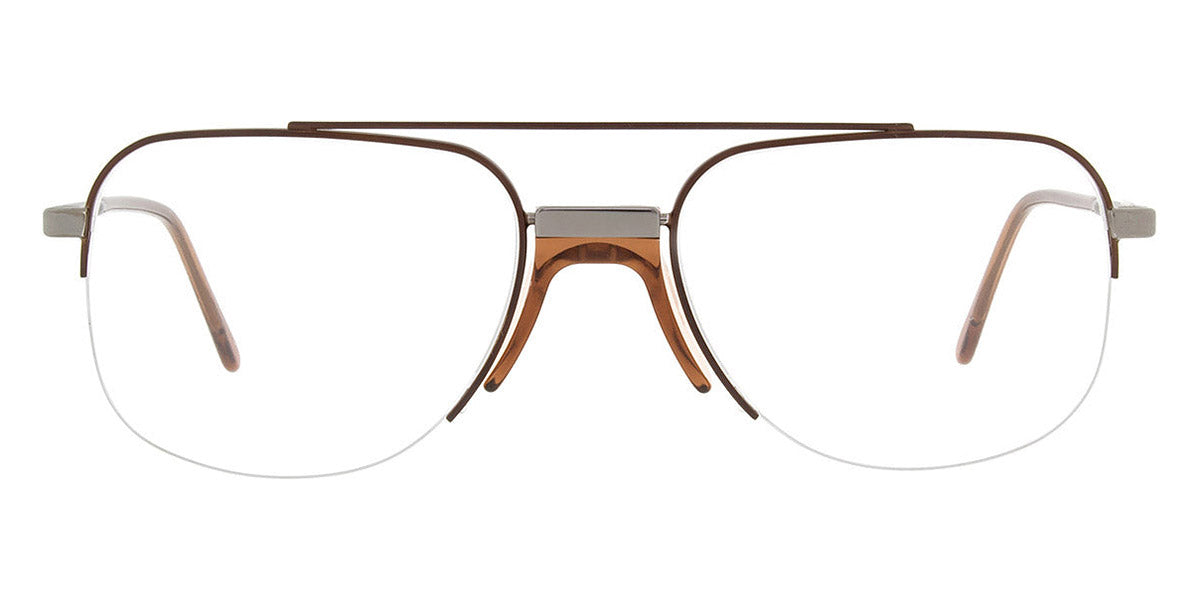 Andy Wolf® Serra AW Serra E 57 - Brown E Eyeglasses