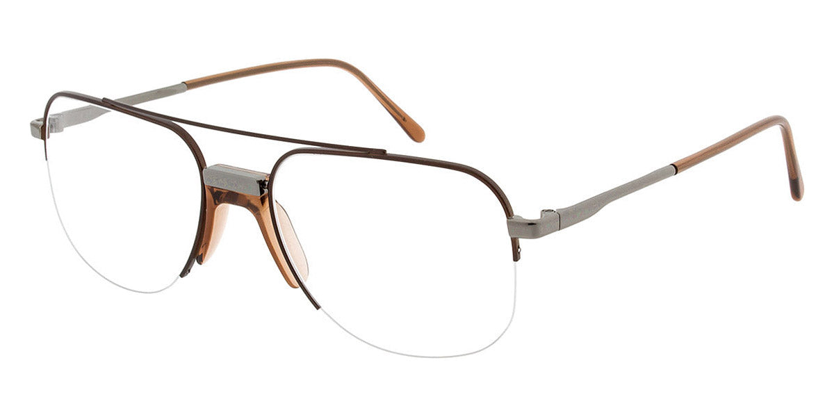 Andy Wolf® Serra AW Serra E 57 - Brown E Eyeglasses