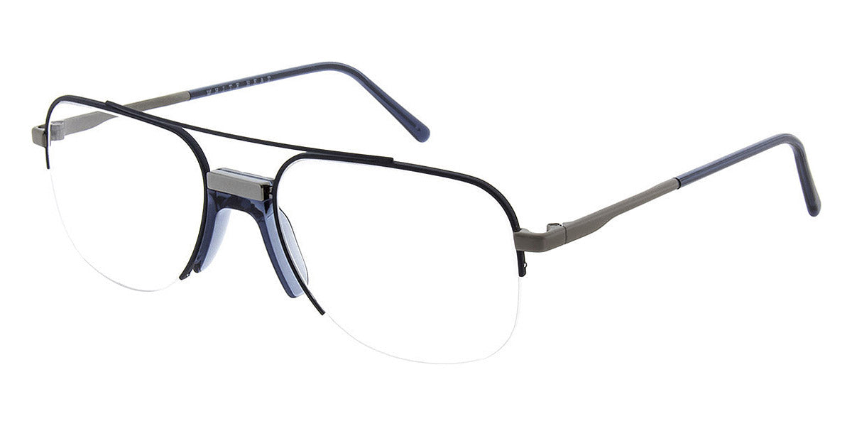 Andy Wolf® Serra AW Serra G 57 - Gun/Blue G Eyeglasses