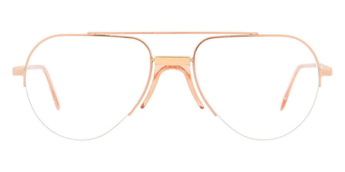 Andy Wolf® Stein AW Stein E 58 - Orange/Rosegold E Eyeglasses