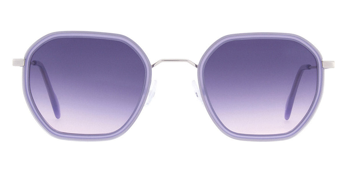 Andy Wolf® Valerian Sun AW Valerian Sun 04 49 - Violet/Silver 04 Sunglasses