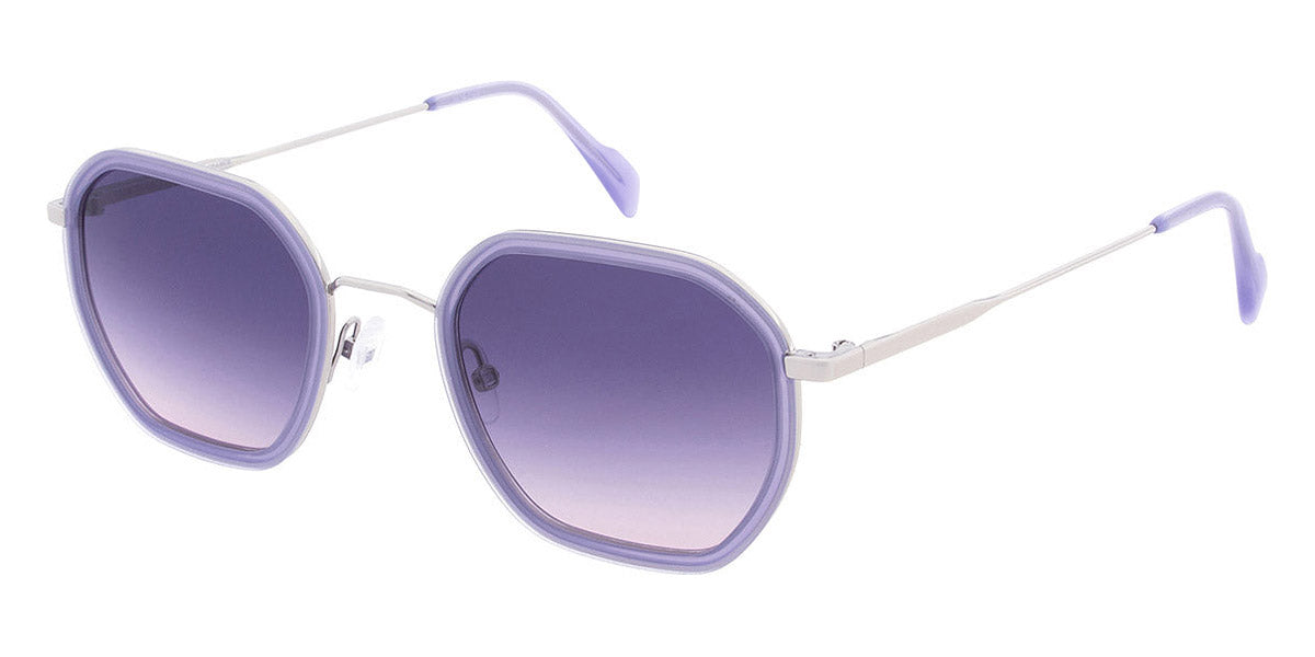 Andy Wolf® Valerian Sun AW Valerian Sun 04 49 - Violet/Silver 04 Sunglasses