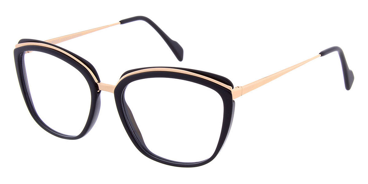 Andy Wolf® Wilcox AW Wilcox 01 56 - Rosegold/Black 01 Eyeglasses