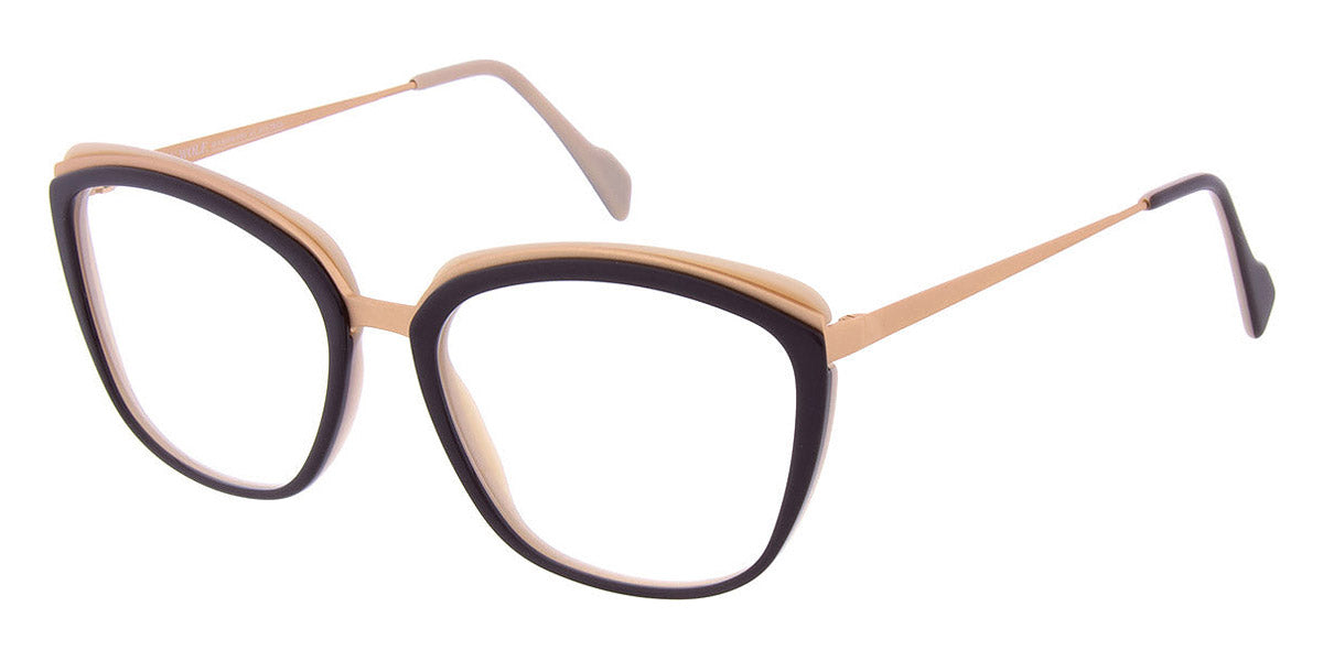 Andy Wolf® Wilcox AW Wilcox 03 56 - Rosegold/Brown 03 Eyeglasses