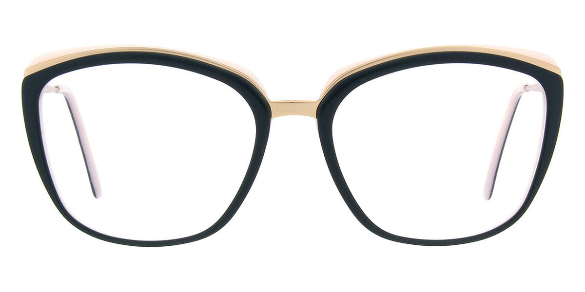 Andy Wolf® Wilcox AW Wilcox 04 56 - Gold/Green 04 Eyeglasses