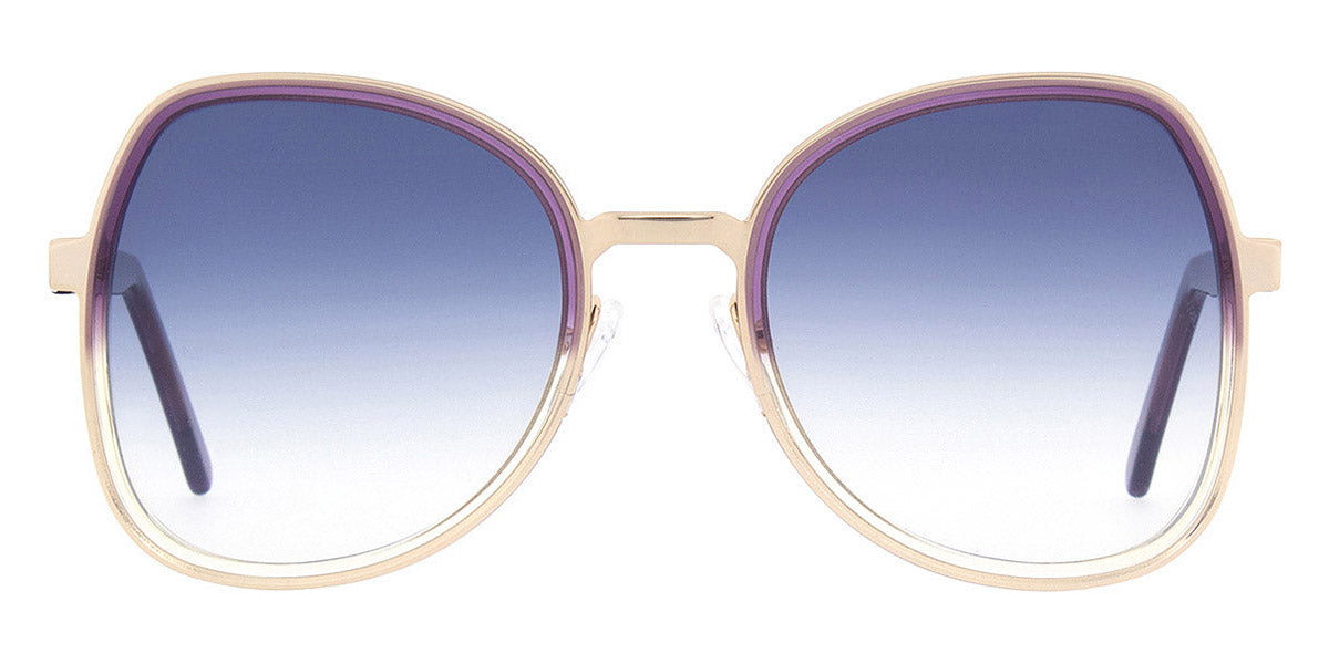 Andy Wolf® Zoe Sun AW Zoe Sun 04 54 - Gold/Violet 04 Sunglasses