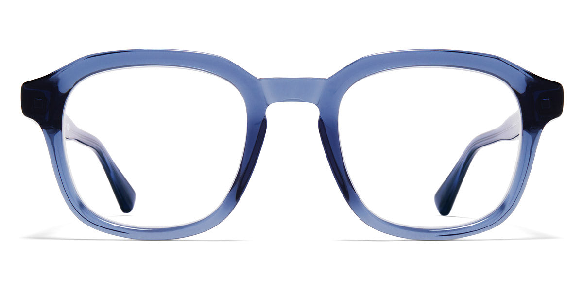 Mykita® BADU MYK BADU C139 Deep Ocean/Shiny Silver 48 - C139 Deep Ocean/Shiny Silver Eyeglasses