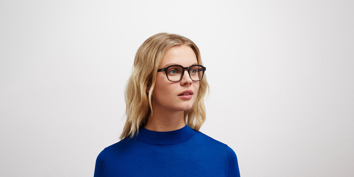 Mykita® BADU MYK BADU C140 Santiago Gradient/Shiny Solid 48 - C140 Santiago Gradient/Shiny Solid Eyeglasses