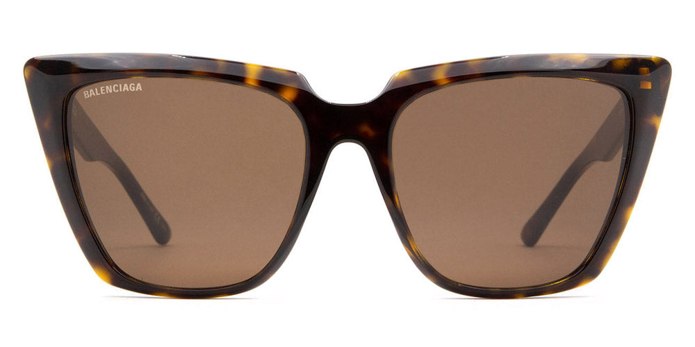 Balenciaga® BB0046S BB0046S 002 55 - Havana / Brown Sunglasses