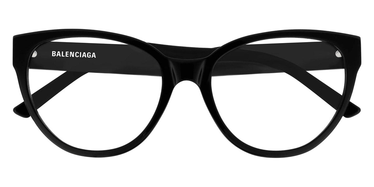 Balenciaga® BB0064O BB0064O 001 54 - Black Eyeglasses