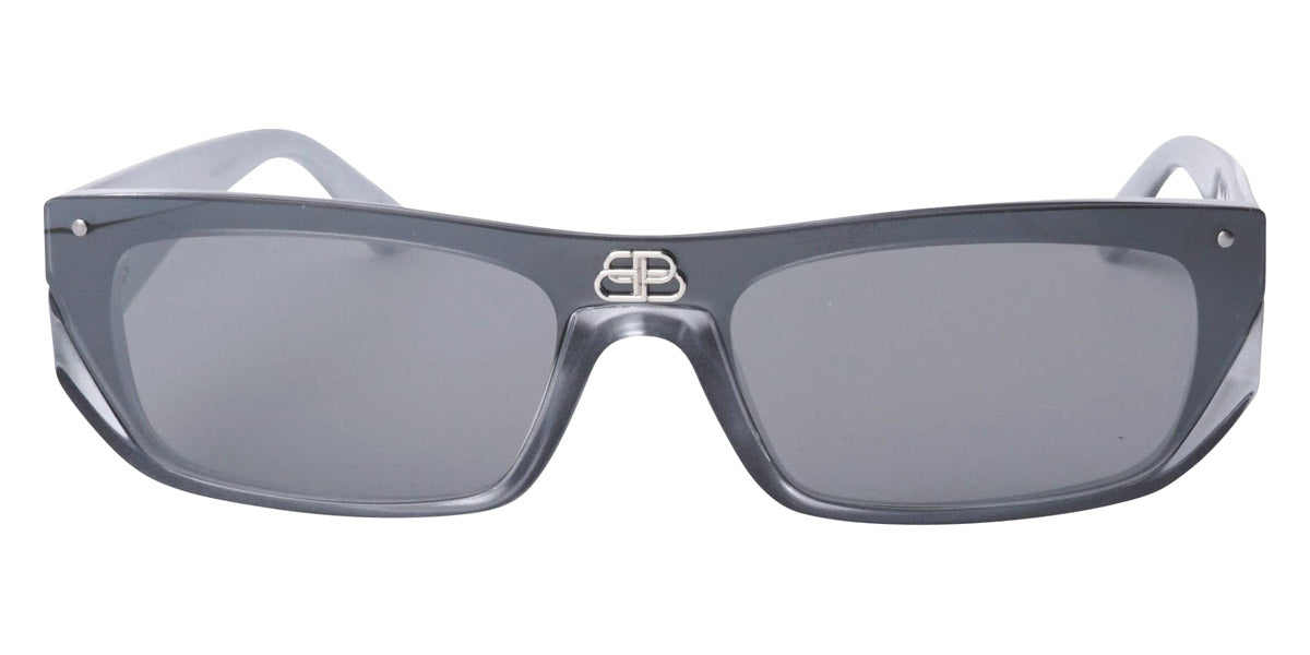 Balenciaga® BB0080S BB0080S 002 99 - Ruthenium / Silver Mirrored Sunglasses