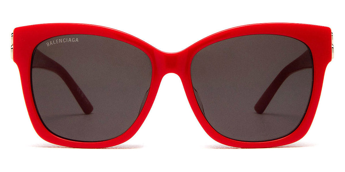 Balenciaga® BB0102SA BB0102SA 012 57 - Red / Silver Sunglasses