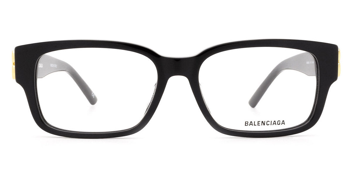 Balenciaga® BB0105O BB0105O 001 54 - Black Eyeglasses