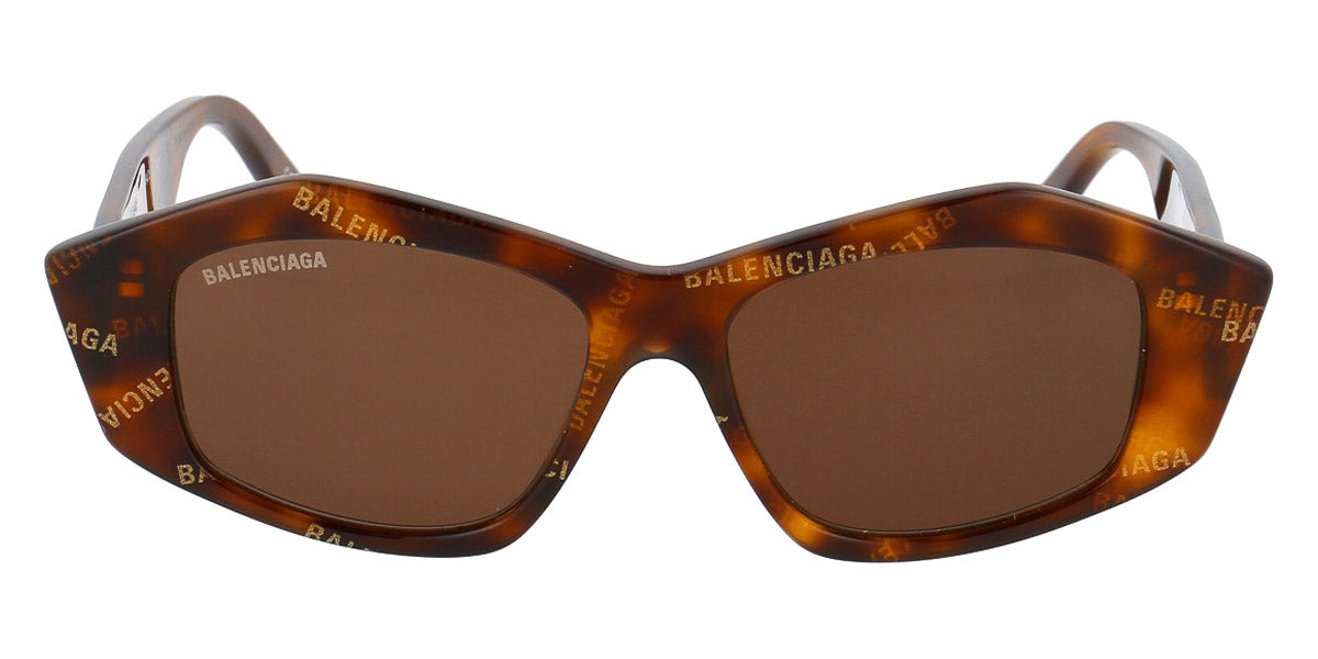 Balenciaga® BB0106S BB0106S 002 52 - Havana / Brown 002 Sunglasses