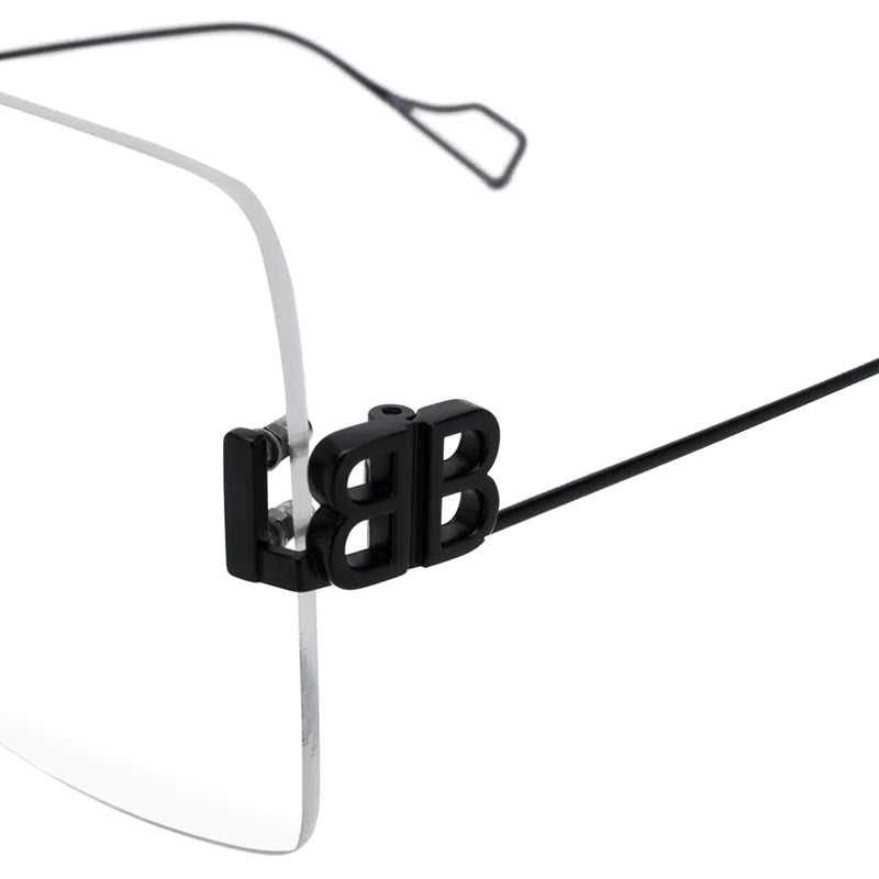 Balenciaga® BB0113O BB0113O 001 60 - Black Eyeglasses