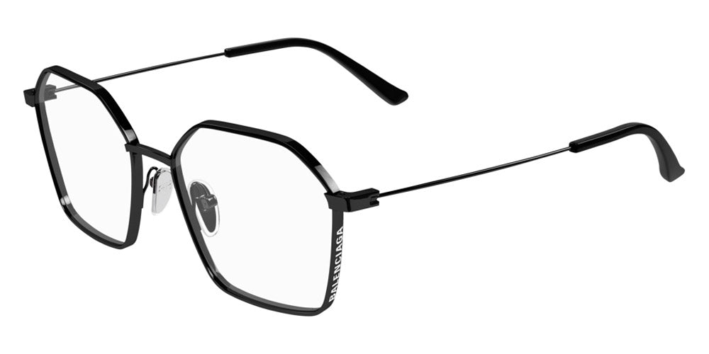 Balenciaga® BB0198O BB0198O 001 54 - Black Eyeglasses