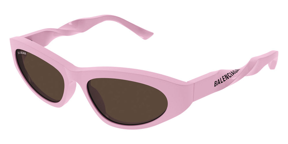 Balenciaga® BB0207S BB0207S 004 54 - Pink / Brown Sunglasses