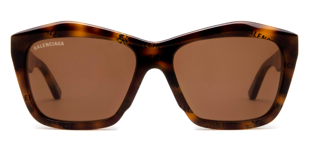 Balenciaga® BB0216S BB0216S 002 57 - Havana / Brown Sunglasses