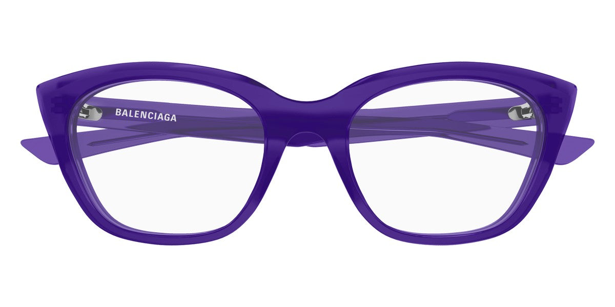 Balenciaga® BB0219O BB0219O 004 51 - Violet Eyeglasses