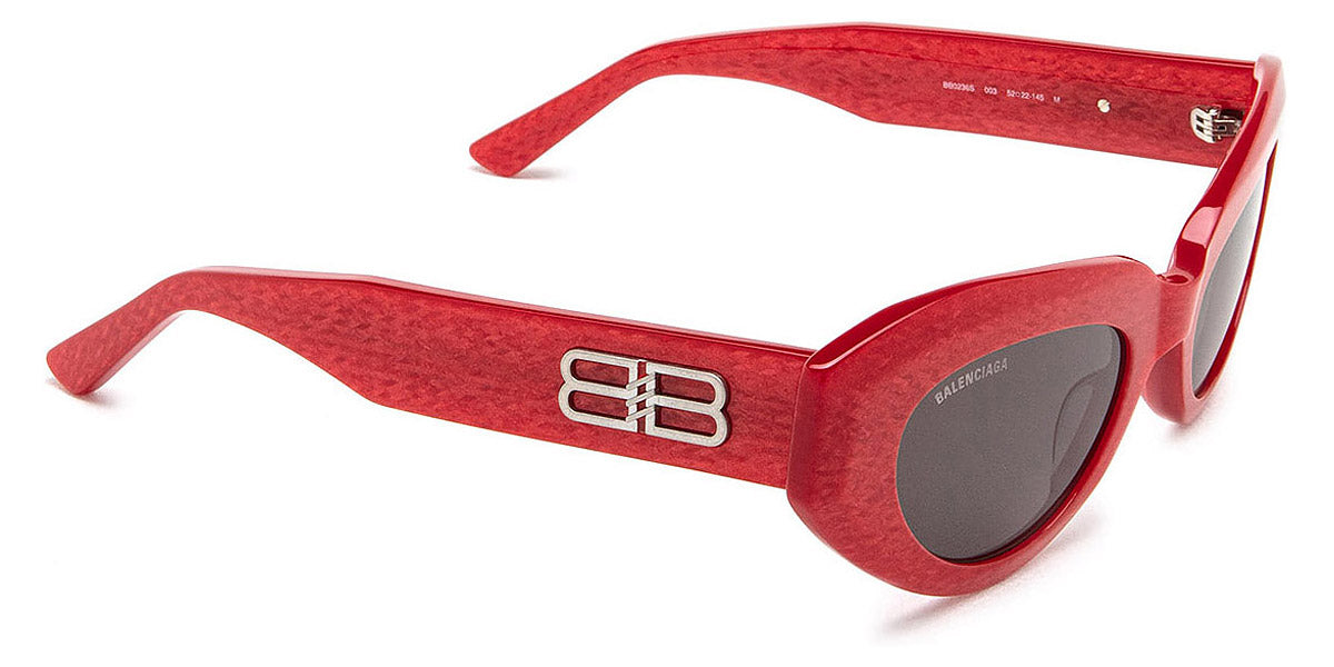 Balenciaga® BB0236S BB0236S 003 52 - Red Sunglasses